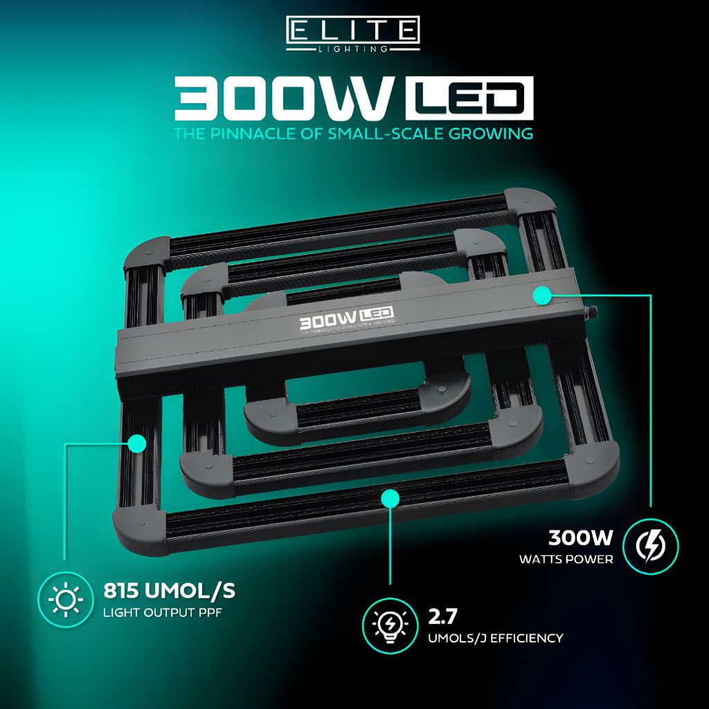 Elite 300w LED Grow Light 2.7
