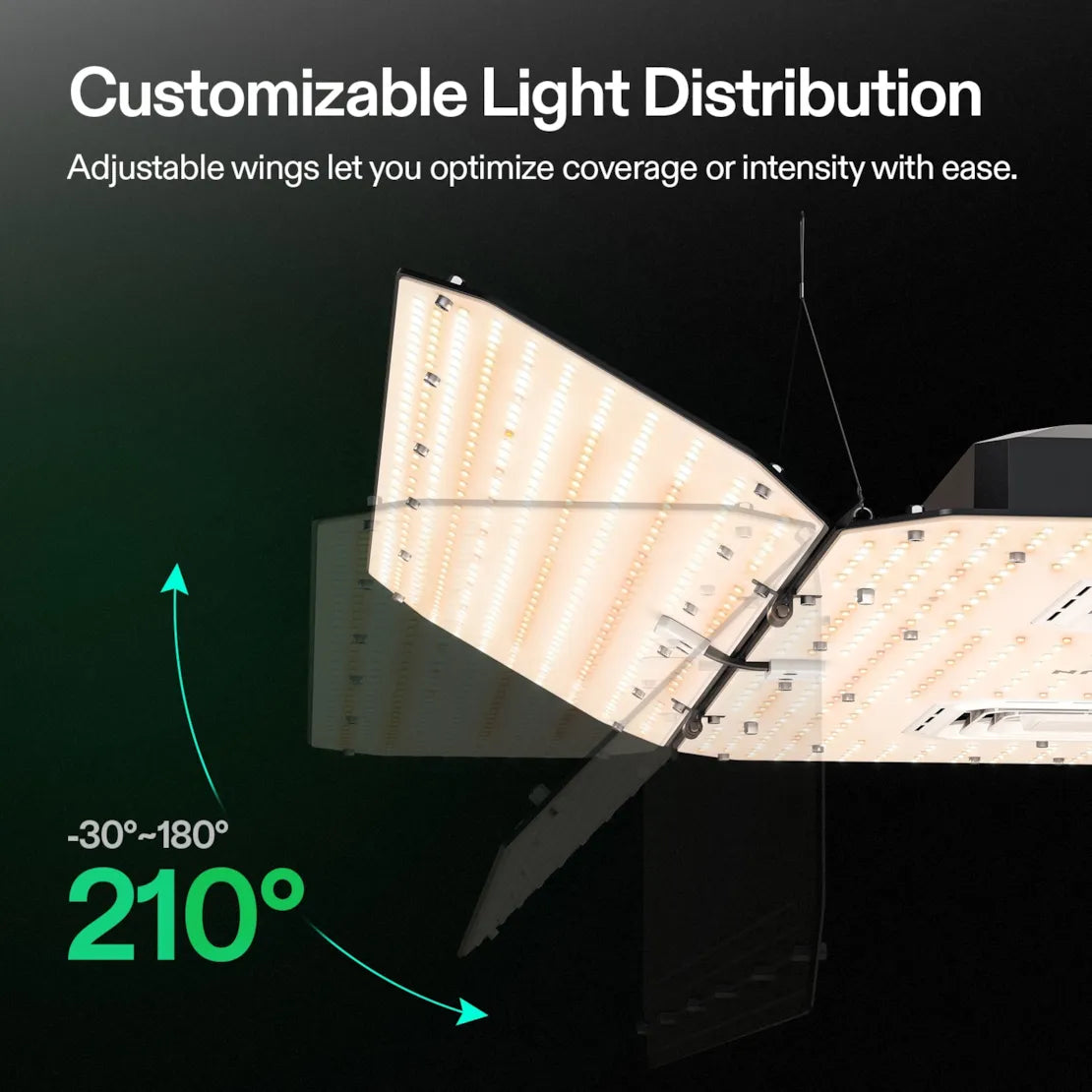 VIVOSUN AeroLight Wing 400w LED Grow Light