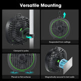 VIVOSUN AeroWave D4 4" Clip On Fan