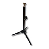 gorilla under canopy stands on white background