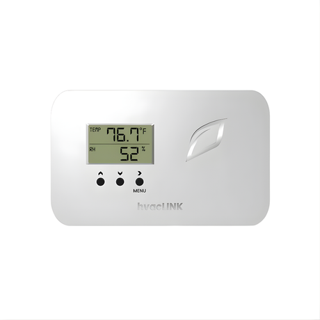 hvacLINK front view close up digital screen