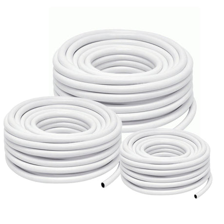 white pvc flexible pipe tube iceline icetube