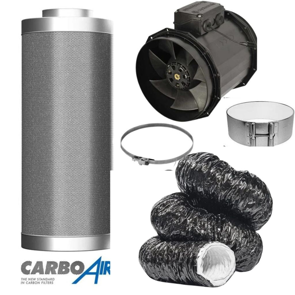 CarboAir Stratos AC-Abluftventilator-Kit