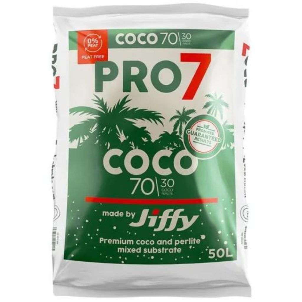 Jiffy PRO7 70/30 Kokos-Perlite-Mischung – 50-Liter-SACK