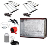 Lumii 1920 W LED 2 m x 3 m Growzelt-Set
