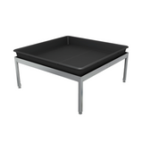 Metal Grow Bench Frame Raised Tray Runoff Irrigation Management