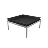 Metal Grow Bench Frame Raised Tray Runoff Irrigation Management