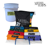 Mother Terps 5-Gallon-Eimer 8-Beutel-Bubble-Bag-Set | Filtrations-Extraktions-Iceolator-Kit