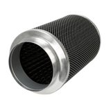 Metallic air filter on a white background phresh intake filter 150 300