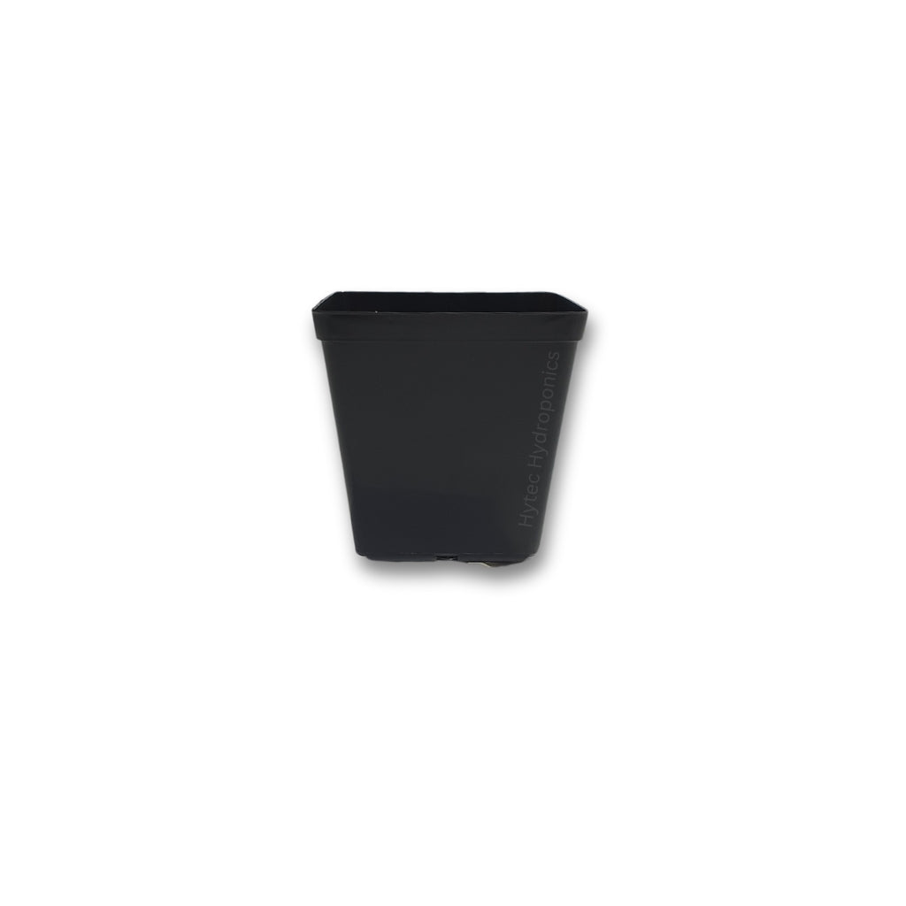 Range of Small Plant Pots Black Square