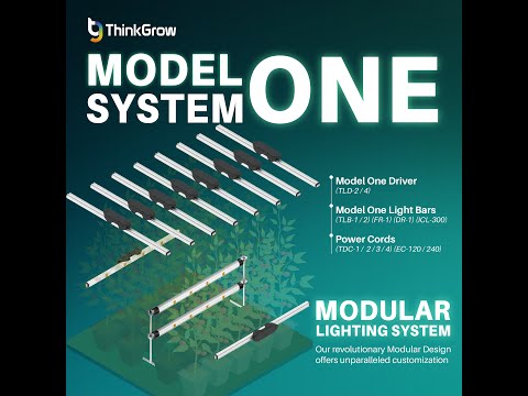 Think Grow Model One 4' LED Bar With (2 Channels/ Deep Red)