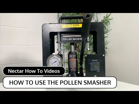 Nectar Pollen Smasher 8T Hydraulic Rosin Press