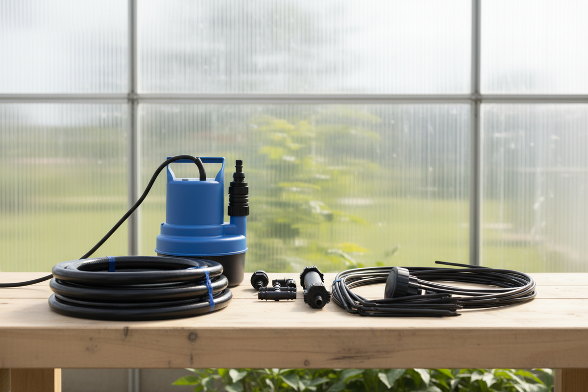 Top Spin Dripper Kits With Pump - Professional