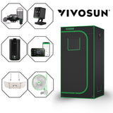VIVOSUN LED Zelt-Set 1m x 1m x 2m